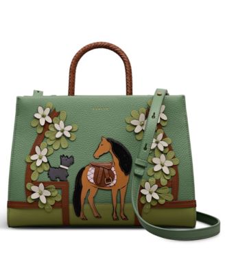 Lunar New Year Zip-Top Satchel Bag