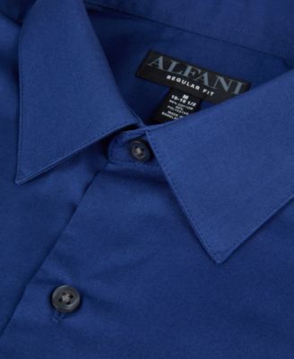 Men's Solid Regular-Fit Dress Shirt, Macy's Exclusive