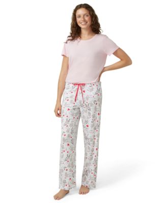 Women's My Heart Petals Long Pajama Pant