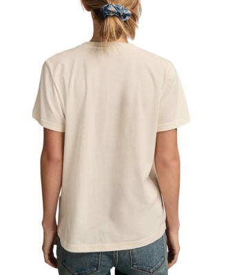 Women's Heart Floral Classic Crewneck T-Shirt