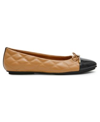 Women's Luci Quilted Cap Toe Ballet Flats