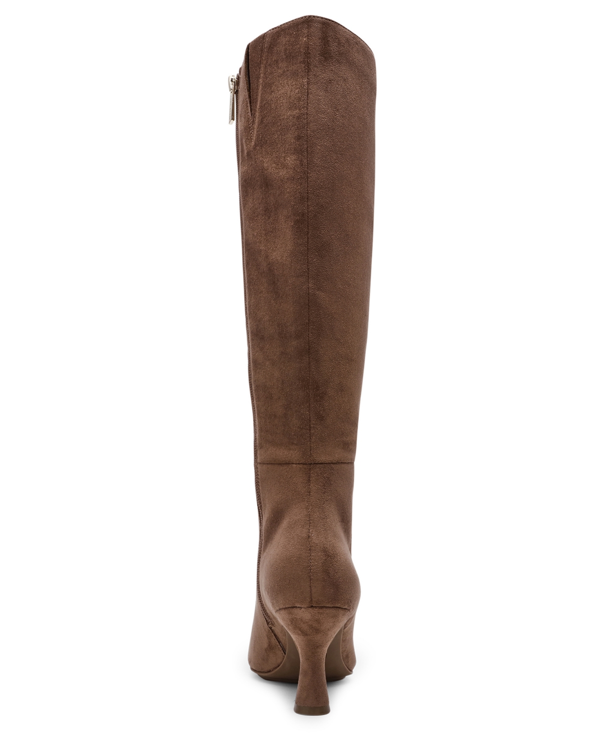 Anne Klein Women's Perfektion Snip Toe Knee High Boots In Brown
