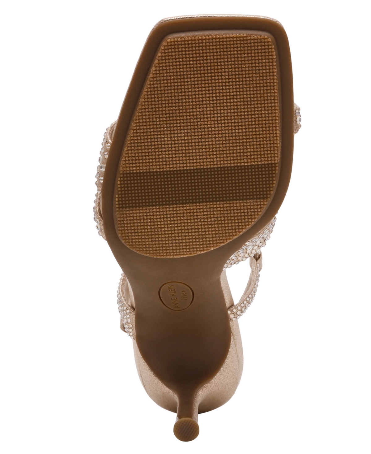 Anne Klein Women's Sonoma-c Square Toe Dress Sandals In Gold