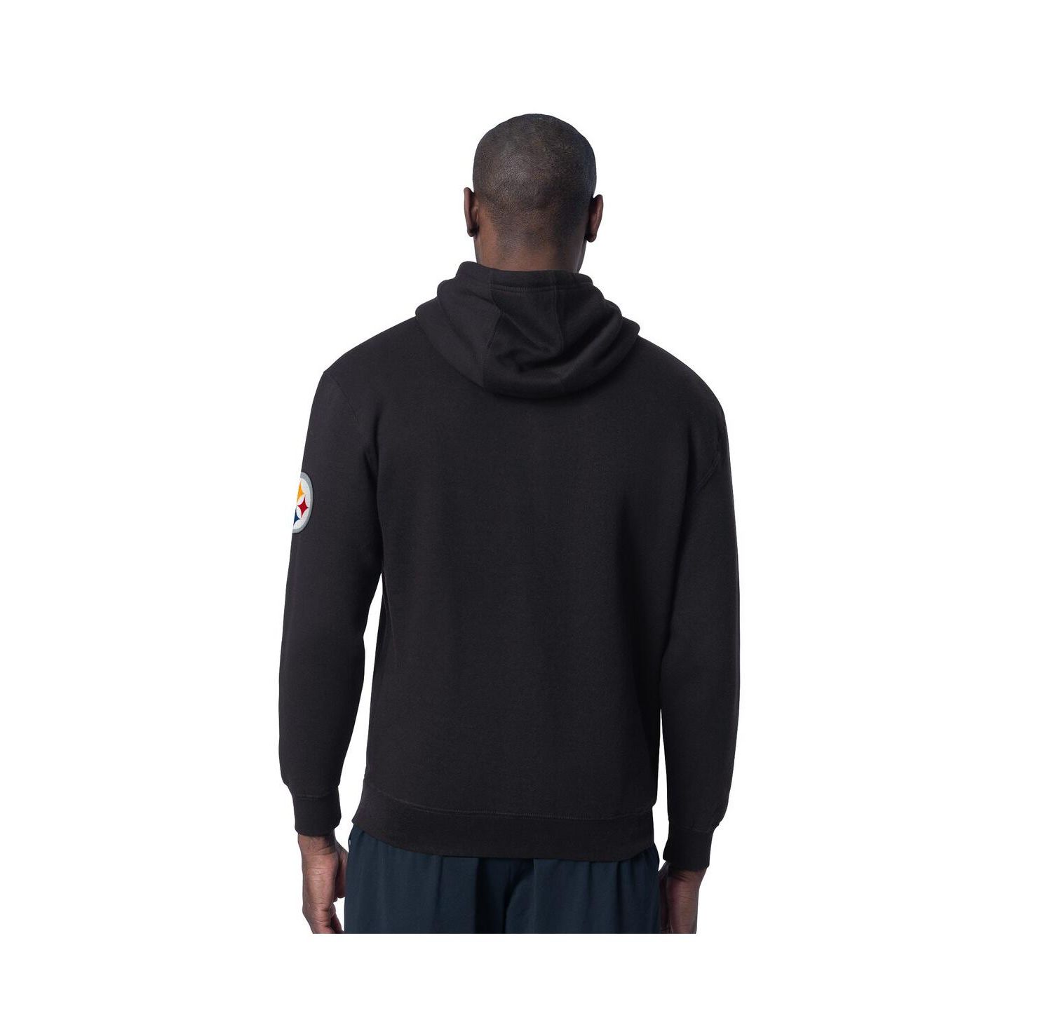Men's Black Pittsburgh Steelers Thursday Night Gridiron Hoodie