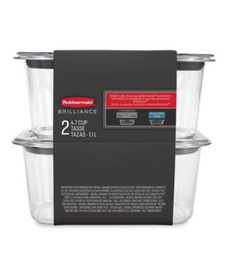 Brilliance 4.7-Cup Food Storage Container, 2-Pack