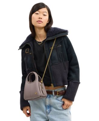 Lana Mini Pebble Leather Shoulder Bag 19