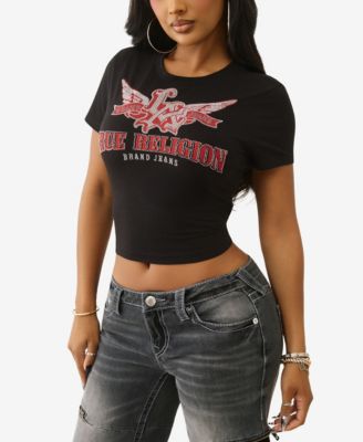 Women's Wing Crystal Baby T-Shirt