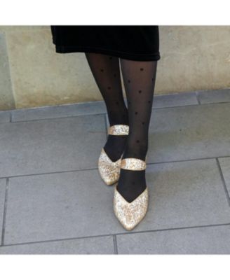 Women's Gatsby Glitter Elsie Customizable V Slide