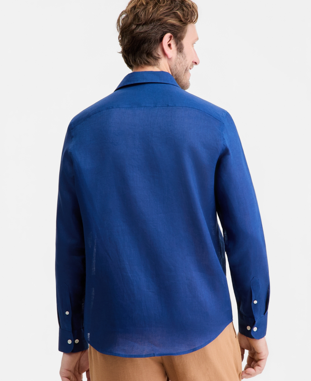 Club Room Men's 100% Linen Shirt