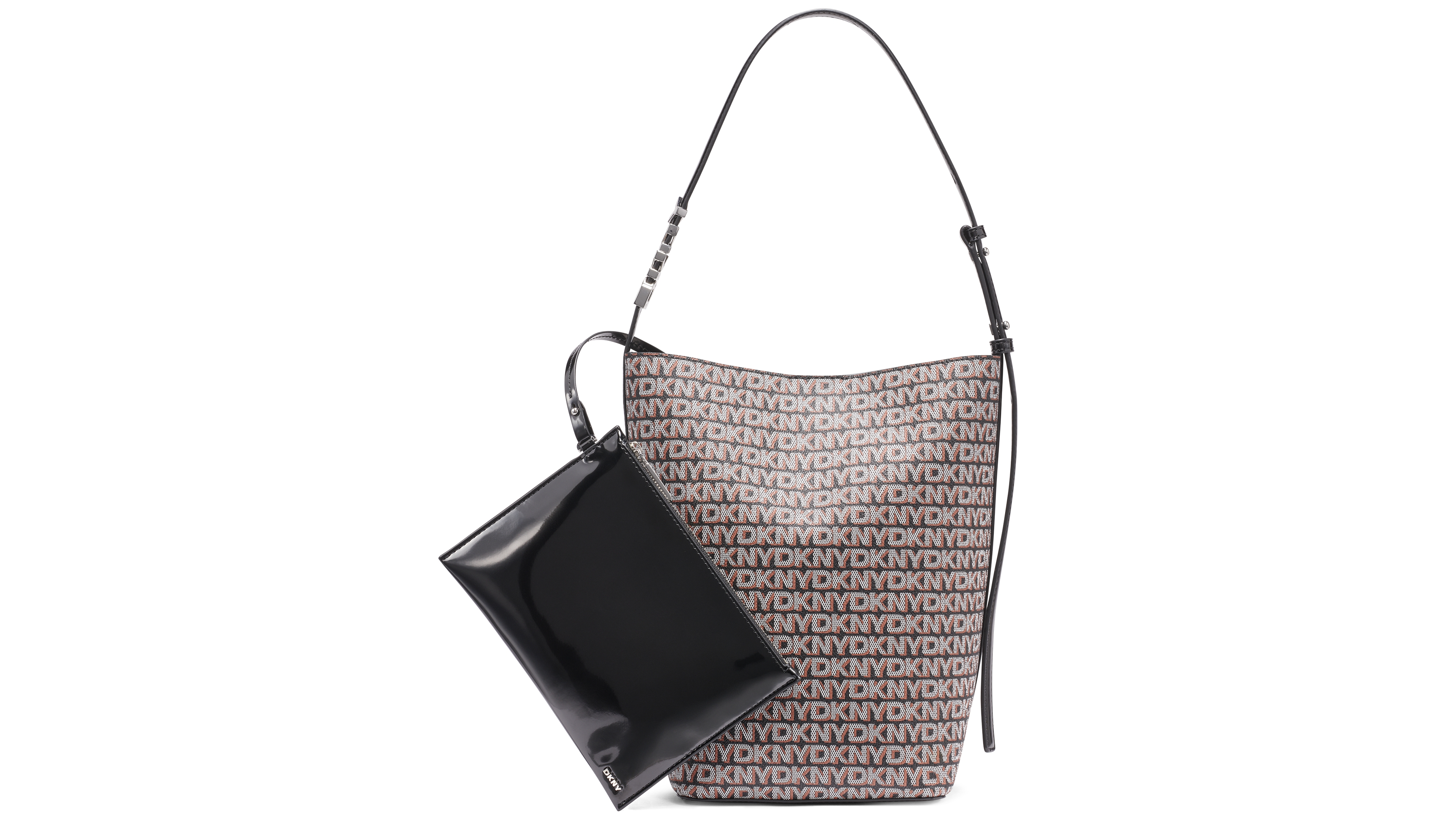 Dkny Avril Small Logo Bucket Bag