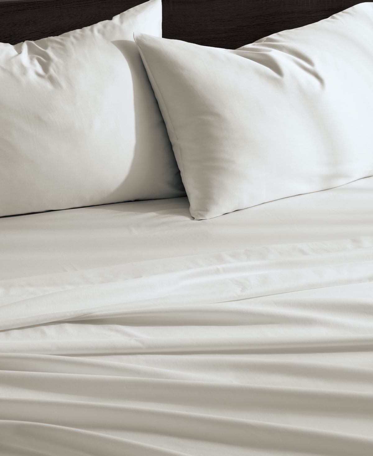 Dkny 425-thread Count Cotton 3-pc. Sheet Set, Queen In White