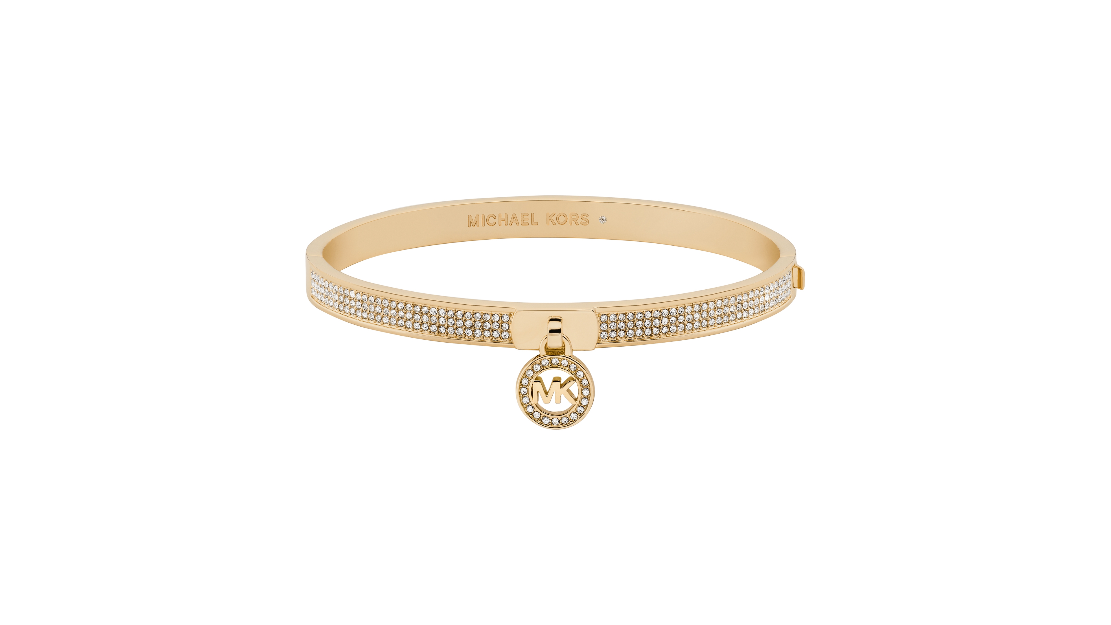 Michael Kors Pave Logo Bangle Bracelet