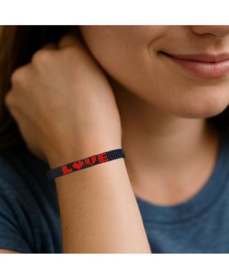 Bold Love Hand Beaded Love Bracelet for Men and Women