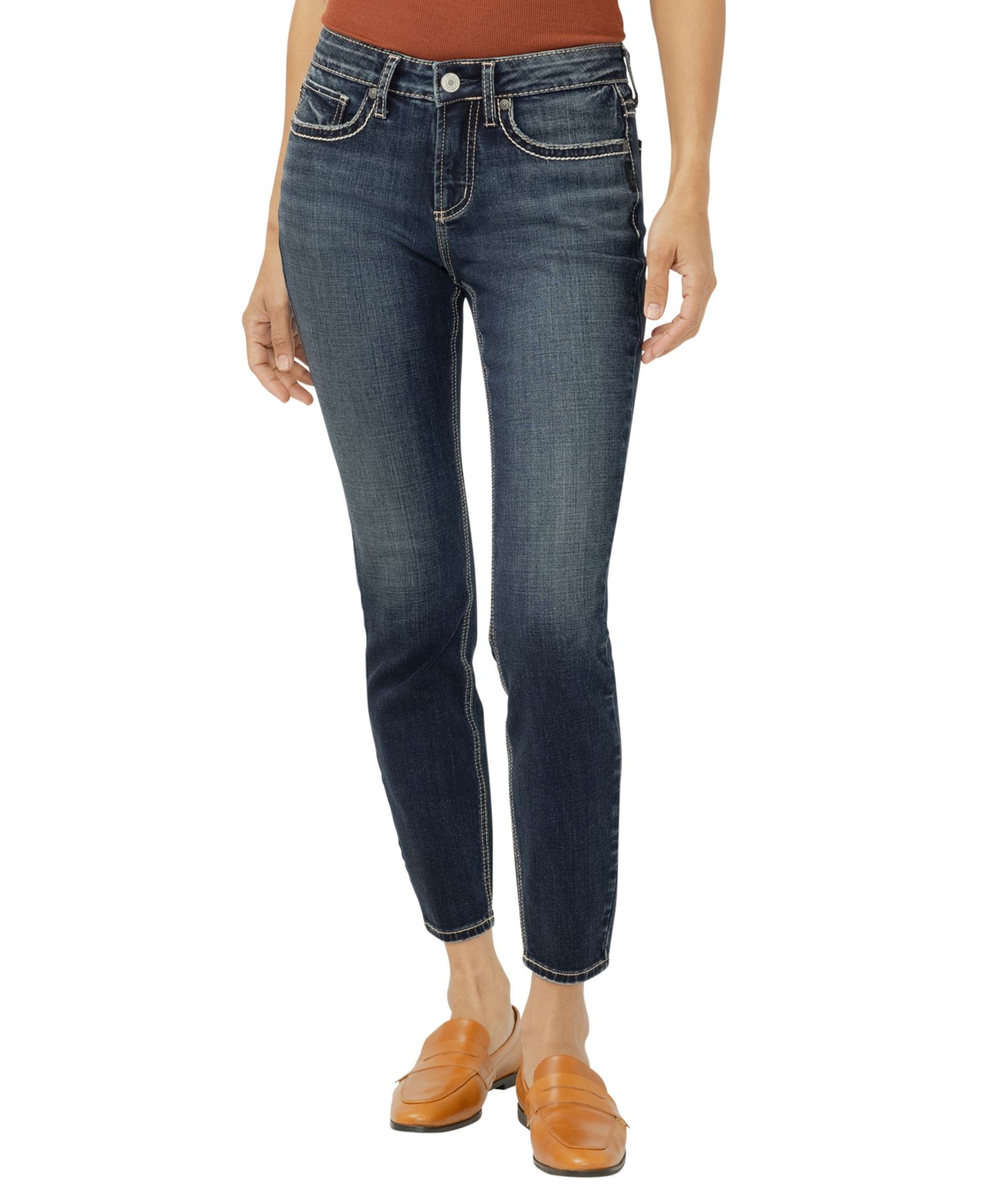 Women's Suki Mid Rise Curvy Fit Skinny Leg Jeans