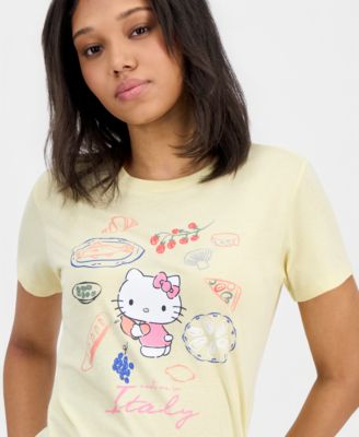 Juniors' Hello Kitty Positano T-Shirt
