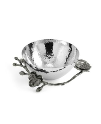 Black Orchid Nut Bowl