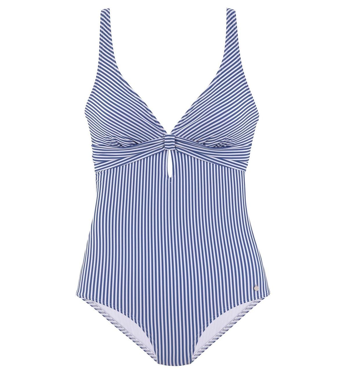 Lascana Women's Striped One Piece Swimsuit