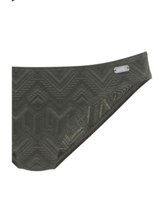 Women's Textured Classic Bikini Swimsuit Bottom