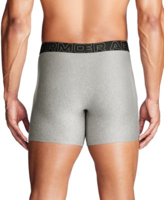 Men's 3-Pack Performance Tech Solid 6" Boxer Briefs