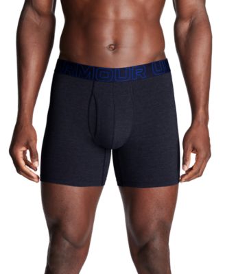 Men's 3-Pack Performance Solid 6" Boxer Briefs