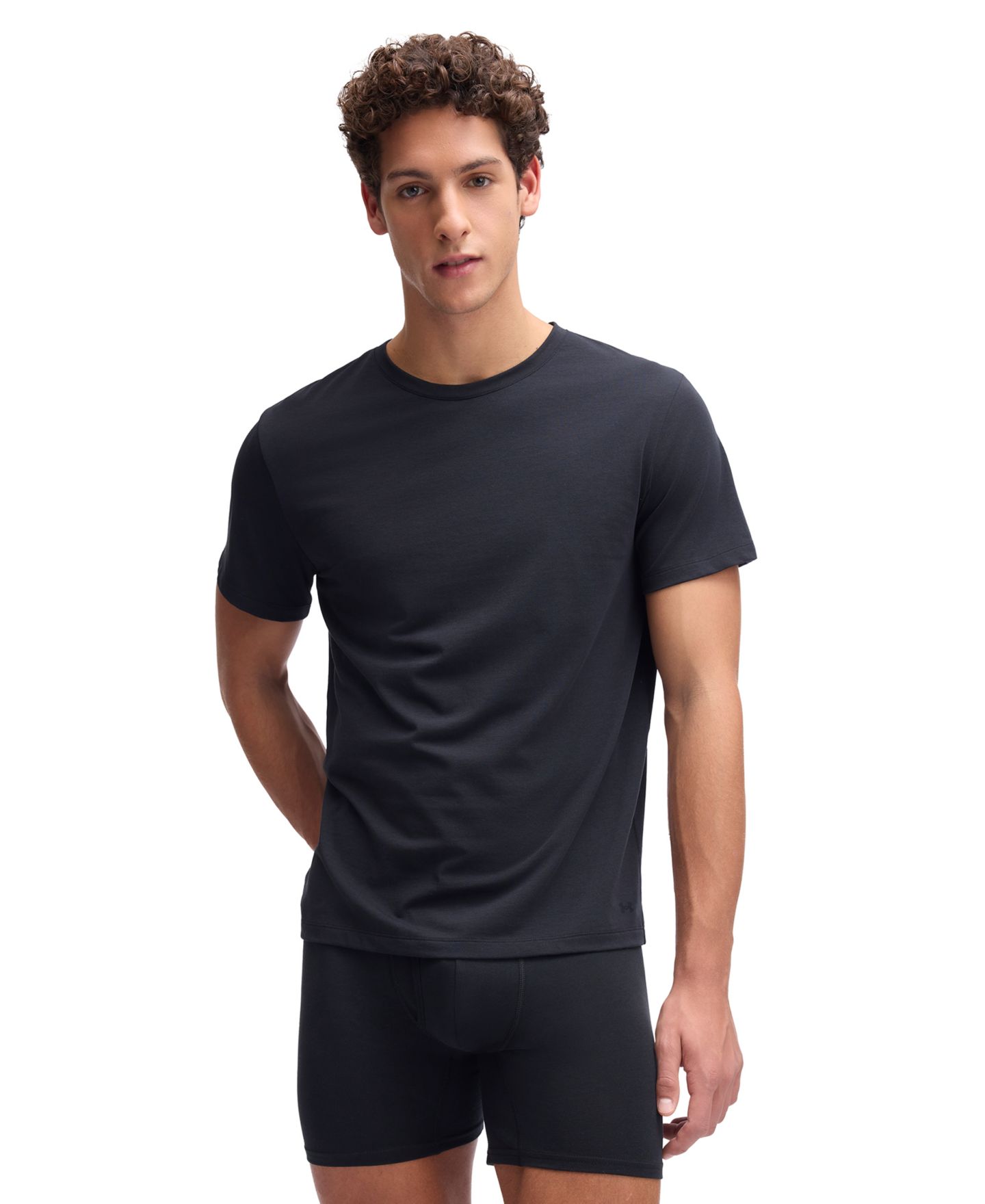 Мужские футболки Under Armour 2pk. Solid Performance T-Shirts, цвет: Чёрный — фото 4