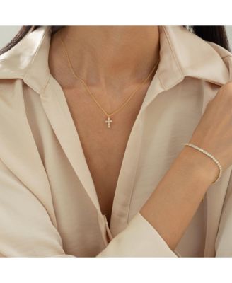 Sterling Silver 18k Gold Plated Cherie Bracelet Holiday Gift Idea