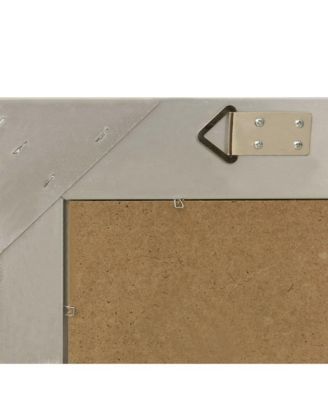 Wall Mirror Silver Wood, glass, engineered wood 23.6 x 23.6 in