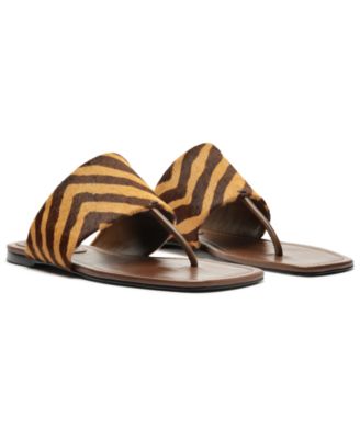 Women's Martha Square Toe Flat Sandals