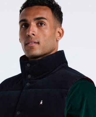 Men's Reversible Corduroy Puffer Vest
