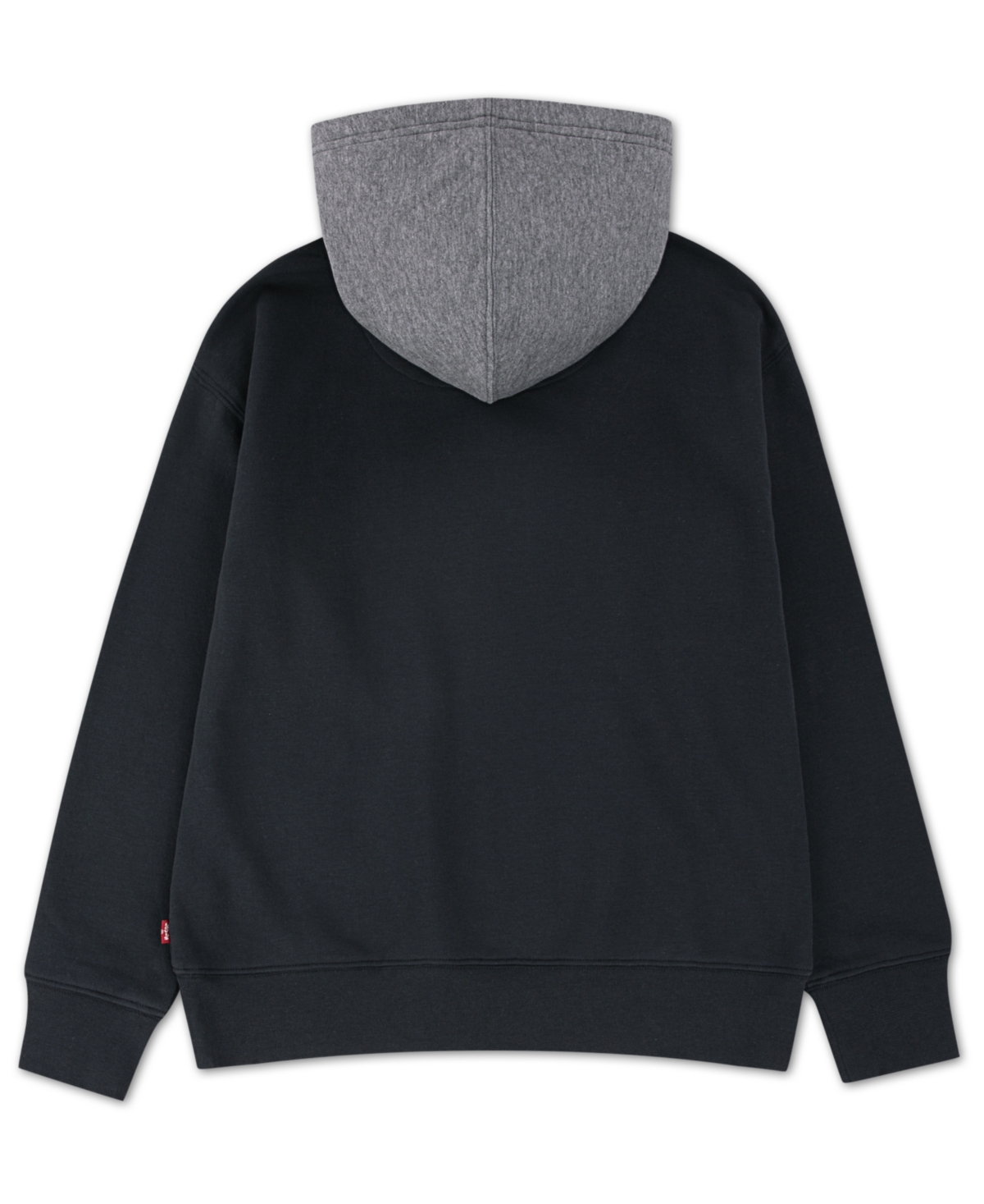 Levi's Boys 8-20 Classic Color Blocked Pull-on Hoodie In Black