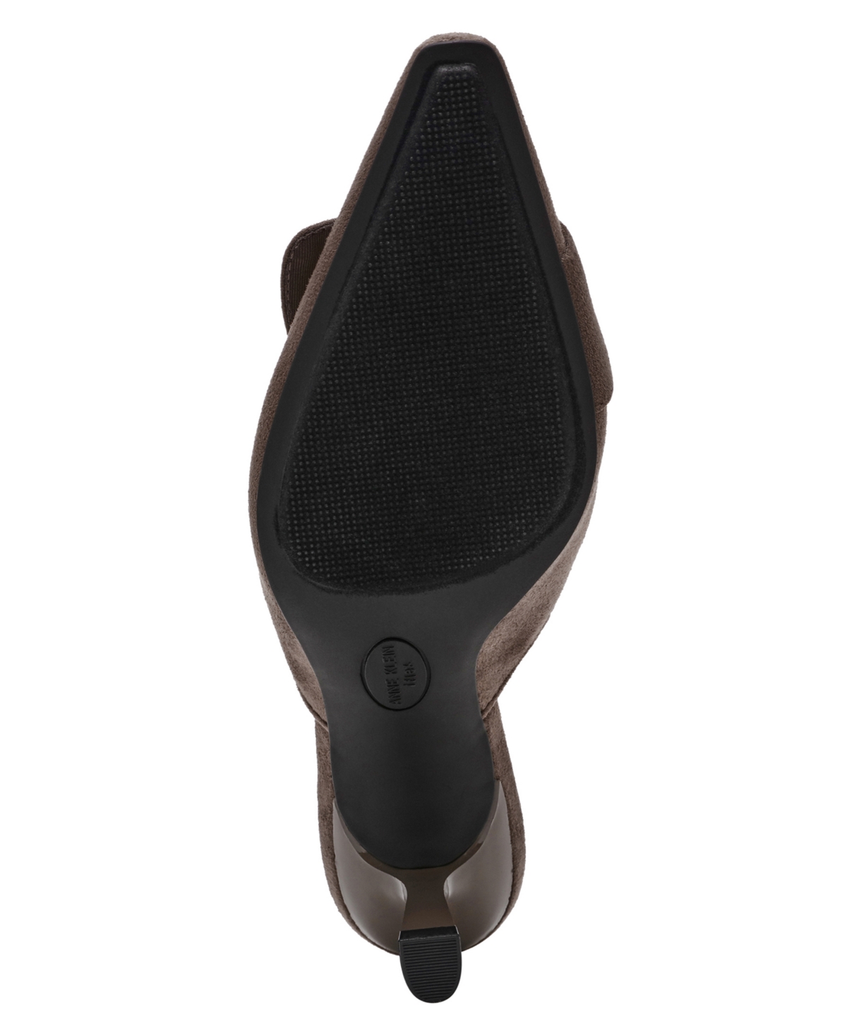 Anne Klein Women's Akcassia Snip Toe Kitten Heel Slip-on Mules In Brown