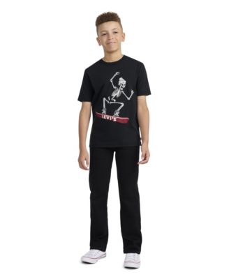Boys' 8-20 Shredding Skeleton Short-Sleeve T-Shirt