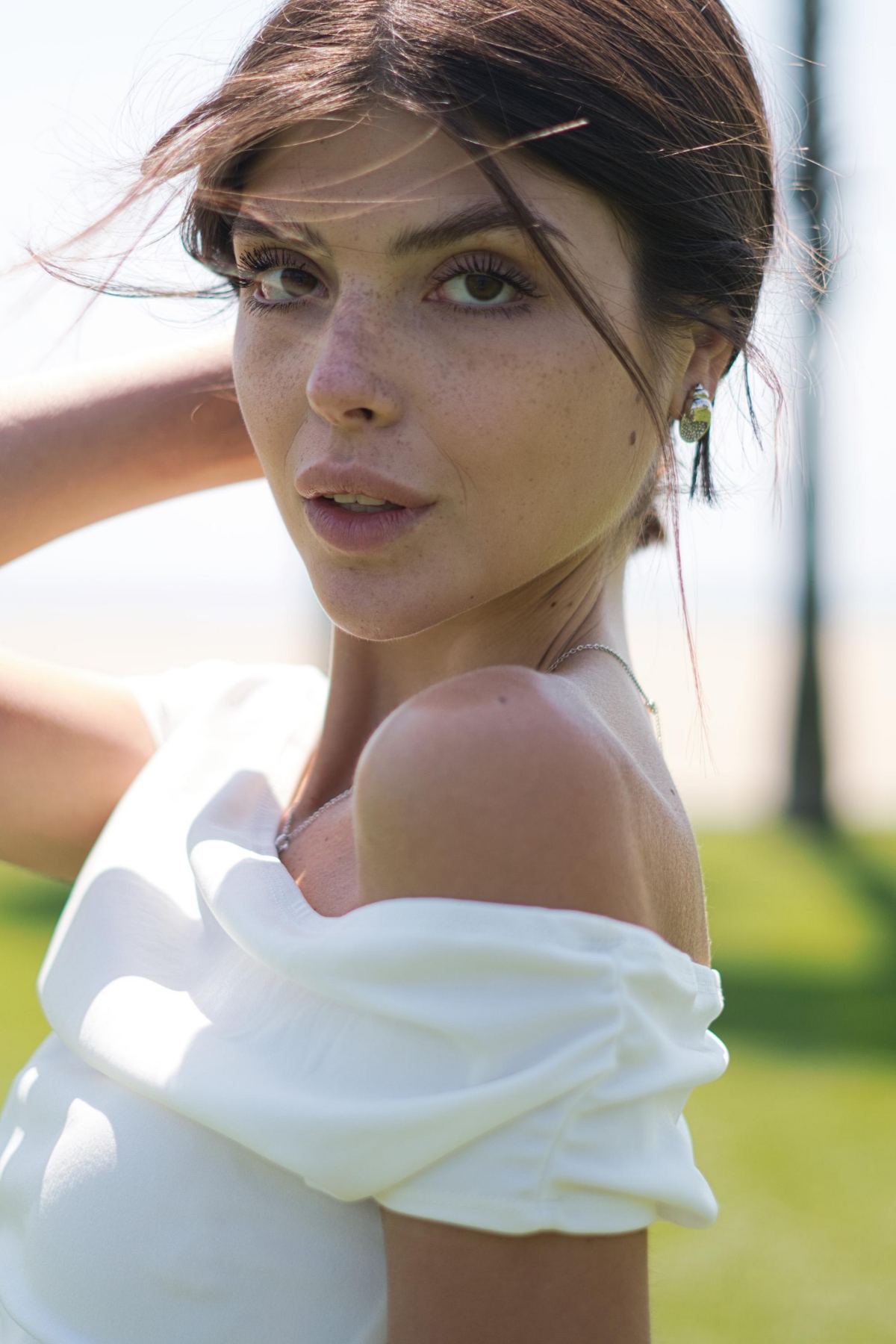 Classicharms Lexi Crystal Seashell Stud Earrings