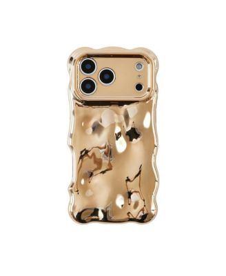 Gold Bubbles iPhone17 Pro Max Case