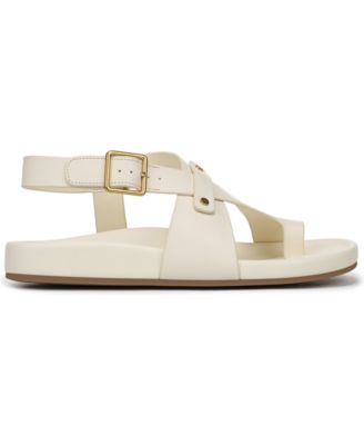 Blair Toe Loop Round Toe Buckle Flat Sandals
