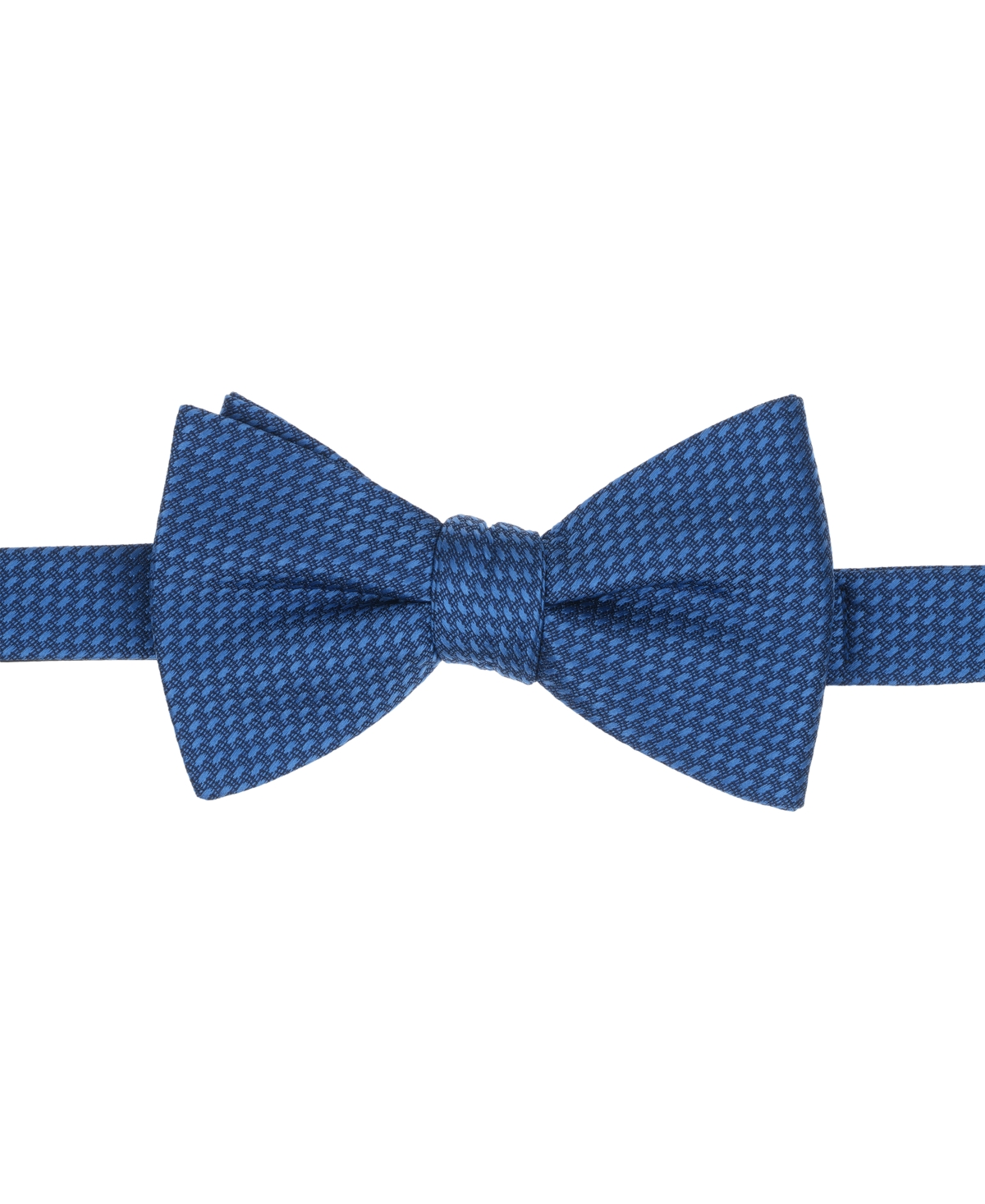 Alfani Men's Marc Solid Bow Tie And Pocket Square 2-piece Set, Macy's Exclusive In Blue