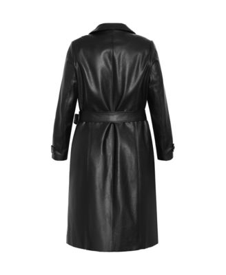 Plus Size Phylis Trench Coat
