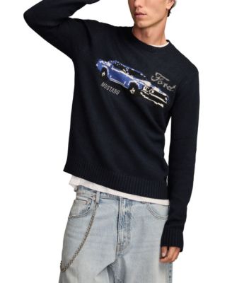 Men's Regular-Fit Long-Sleeve Mustang Sweater