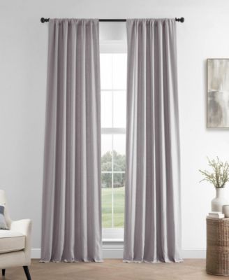 French Linen Room Darkening Curtain