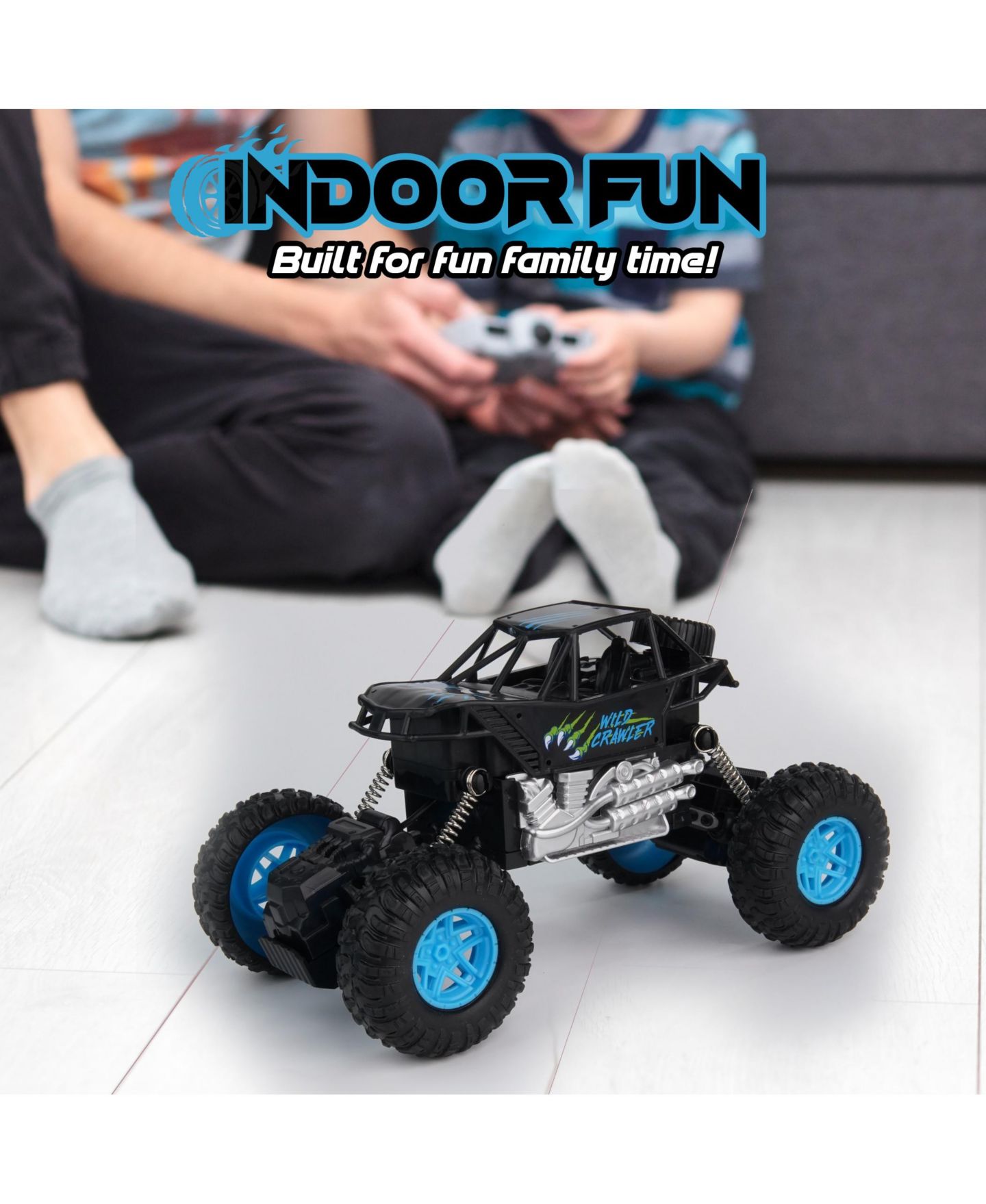 Детская игрушка USA Toyz Wild Crawler RC Monster Truck — фото 5