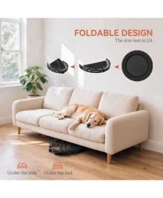 40" Foldable Mini Trampoline, Rebounder Trampoline for Adults,