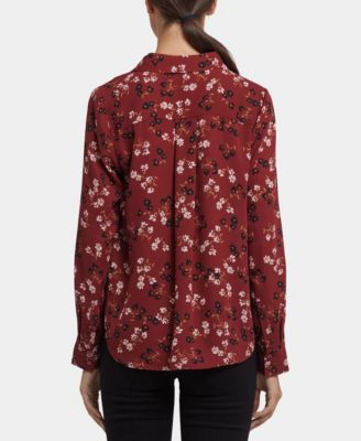 Women's Point Collared Tuxedo Top