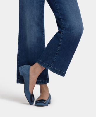 Women's Teresa Wide Leg Ankle Hem Jeans