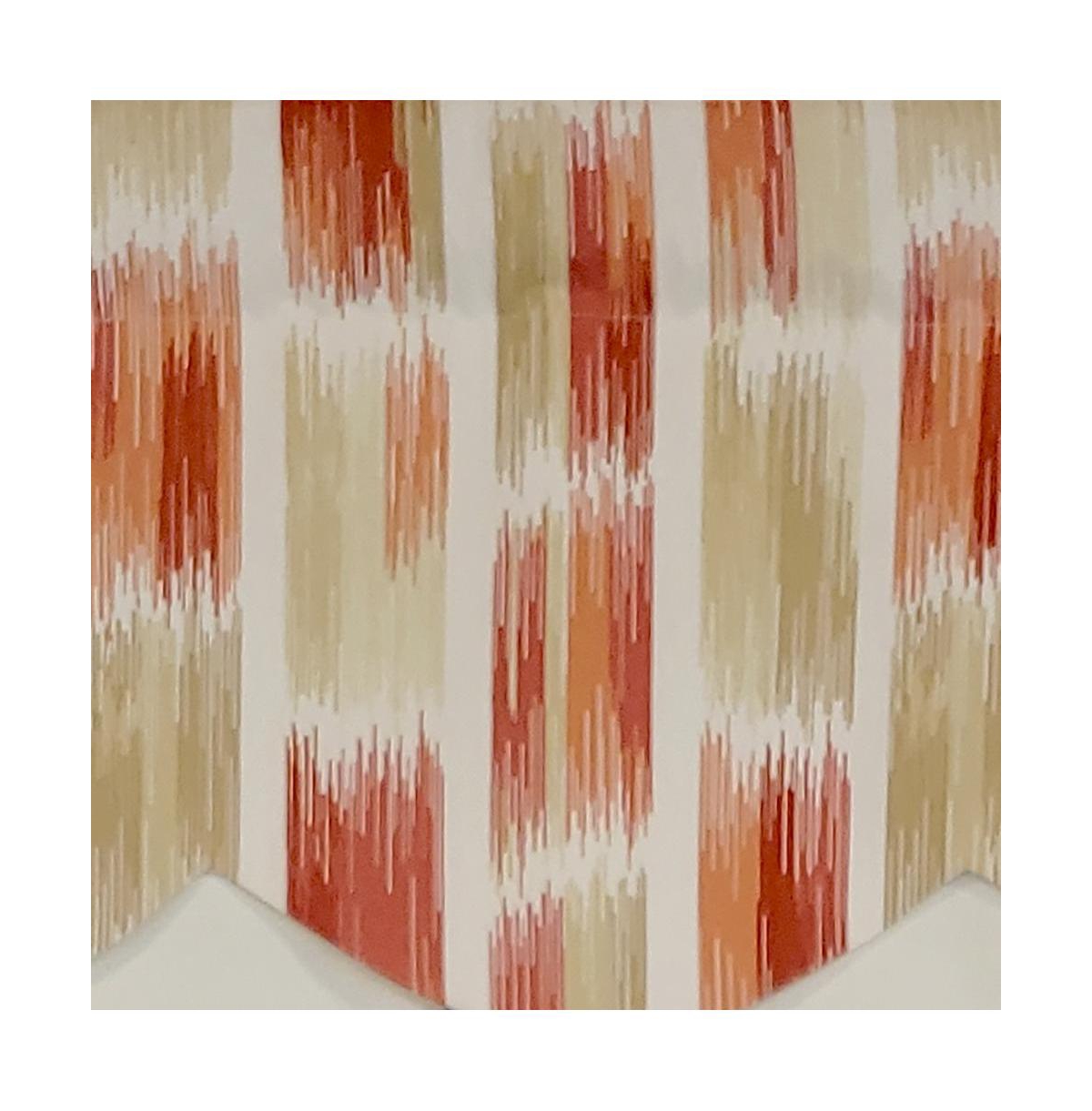 Rlf Home Brushed Petticoat 3" Rod Pocket Lining Luxurious and Elegant Window Treatment Valance 50" x 15" Driftwood