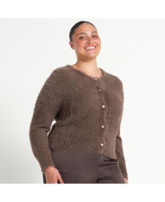 Plus Size Camille Crew Cardi