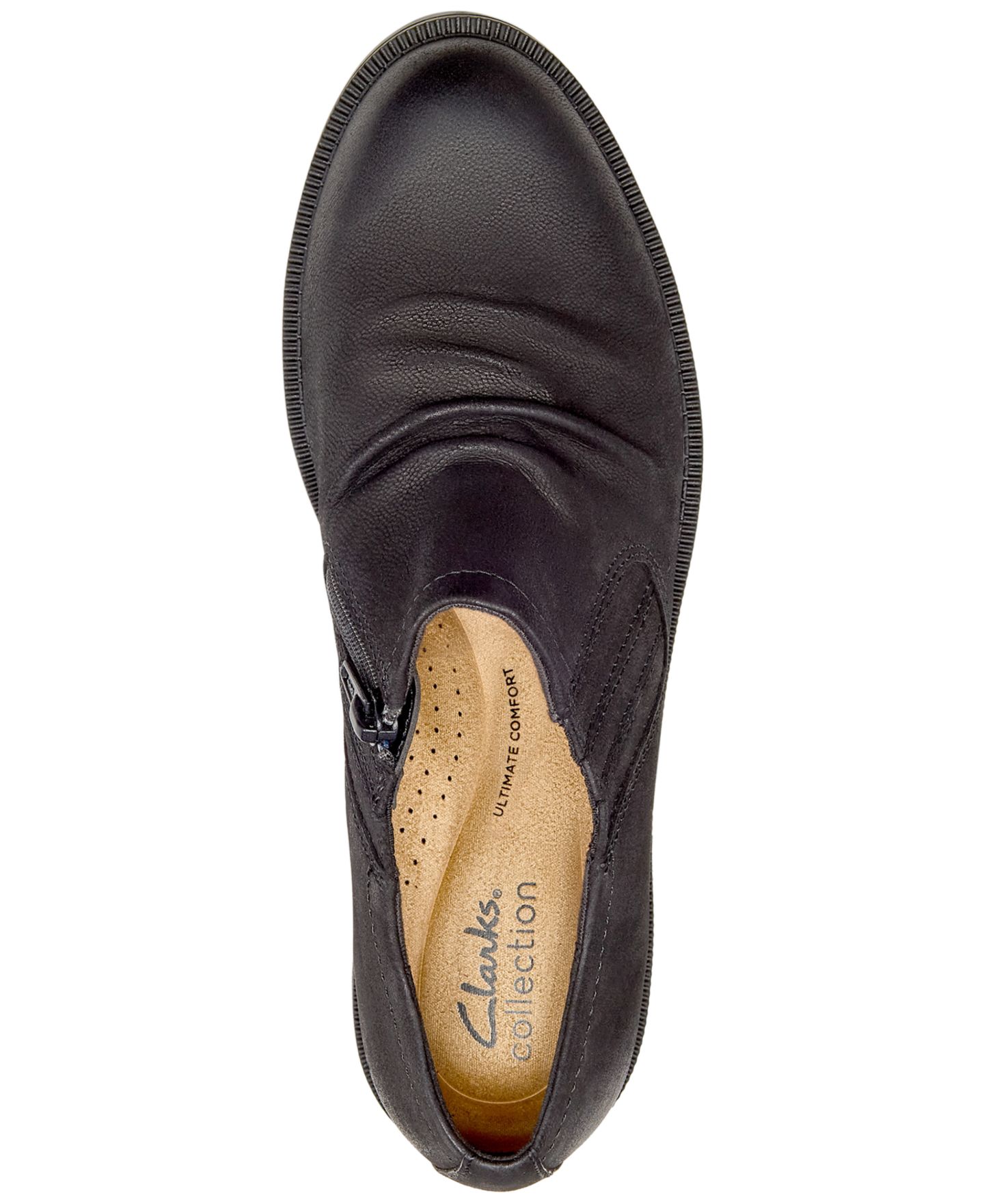 Женские туфли Clarks Collection Adalynn Ezra, цвет: Чёрный нубуковый — фото 4