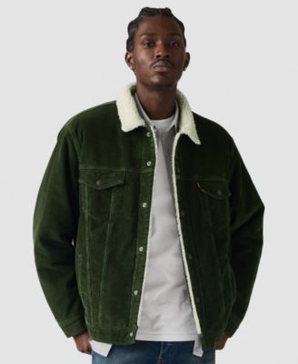 Men's Loose-Fit Long-Sleeves Trucker Jacket