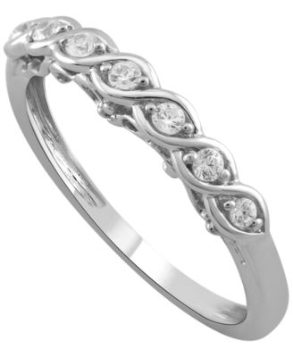 Diamond Band Ring (1/6 ct. t.w.) in 14k White Gold
