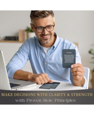 Stoicism Cards Marcus Aurelius - 122 Daily Quotes & Exercises