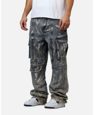 Men's Ultrabaggy Rip Denim Cargopant